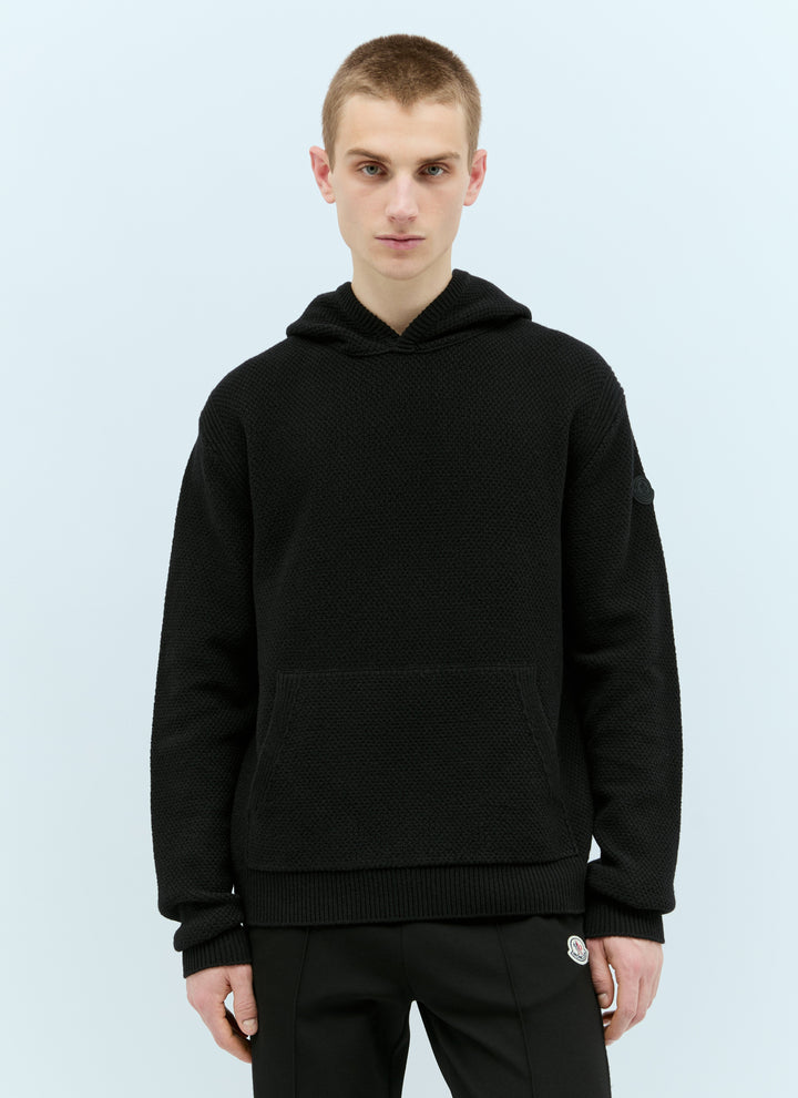 Moncler Men Wool Hooded Sweatshirt