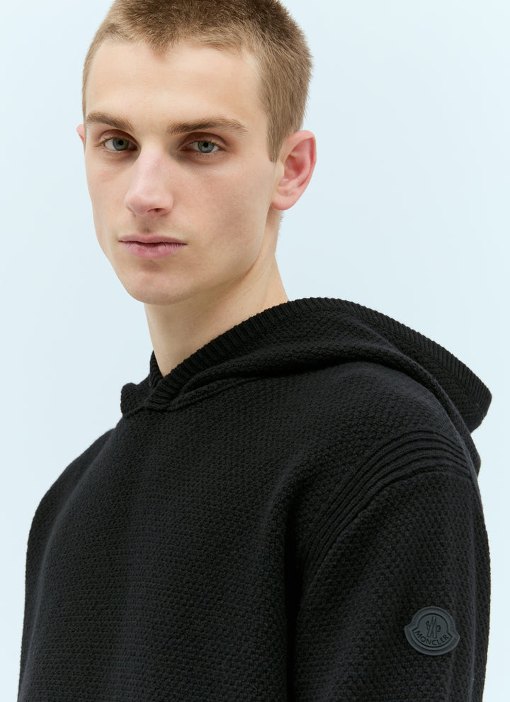 Moncler Men Wool Hooded Sweatshirt
