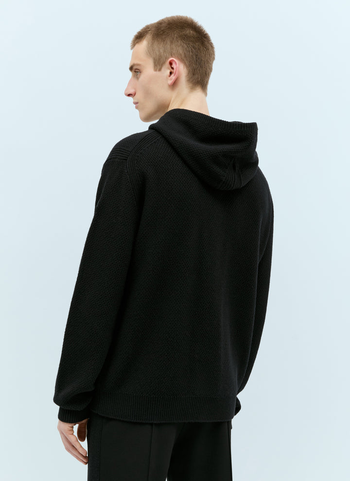 Moncler Men Wool Hooded Sweatshirt
