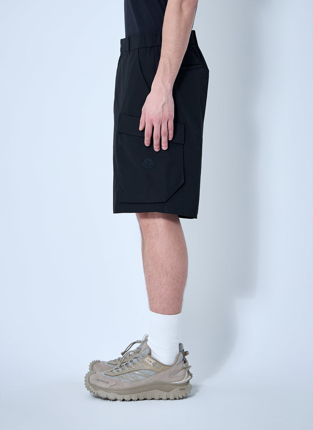 Moncler Men Nylon Shorts