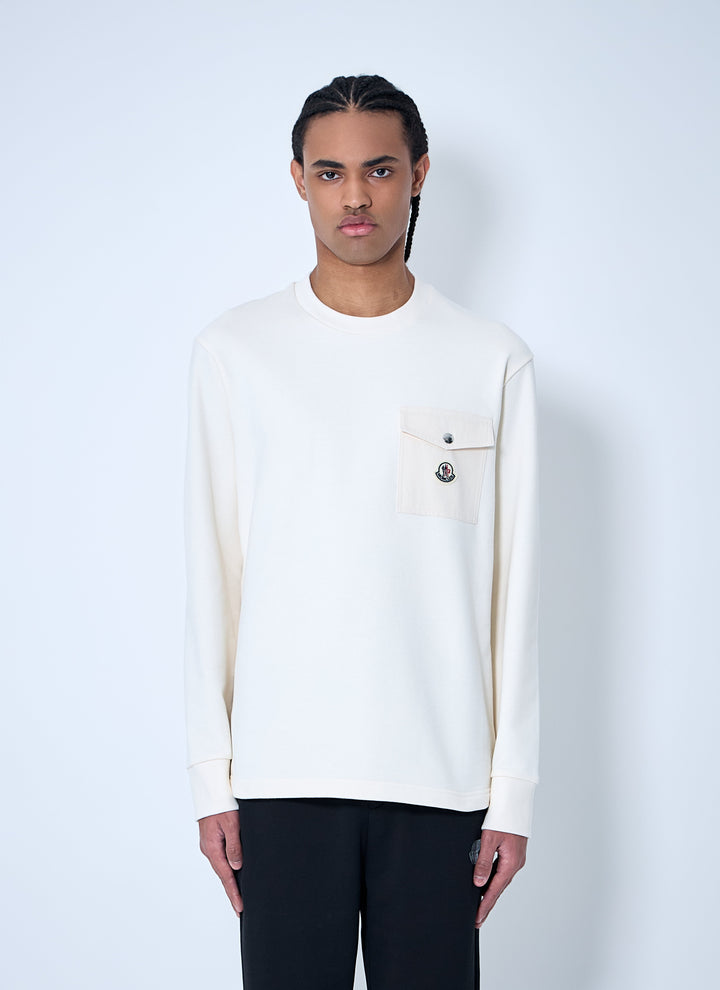 Moncler Men Logo Patch Sweatshirt