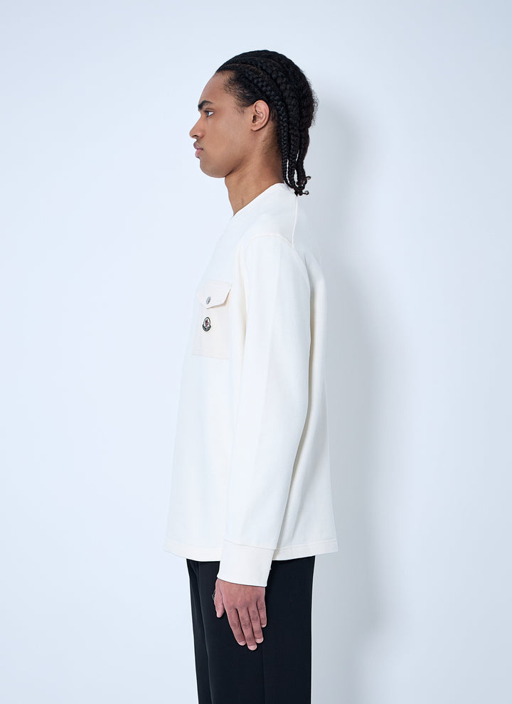 Moncler Men Logo Patch Sweatshirt