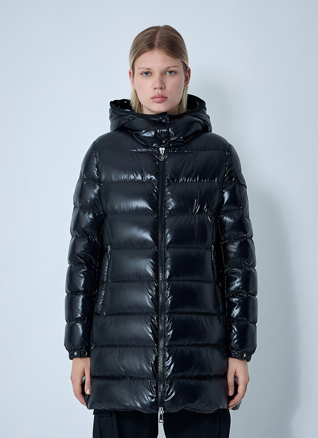 Moncler Women Courcelles Long Down Coat