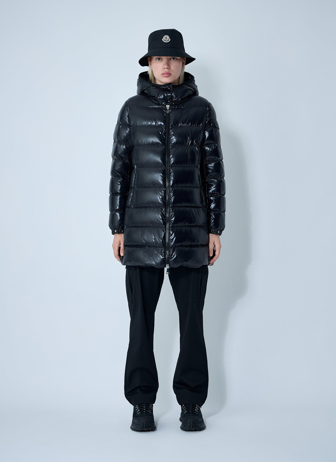 Moncler Women Courcelles Long Down Coat