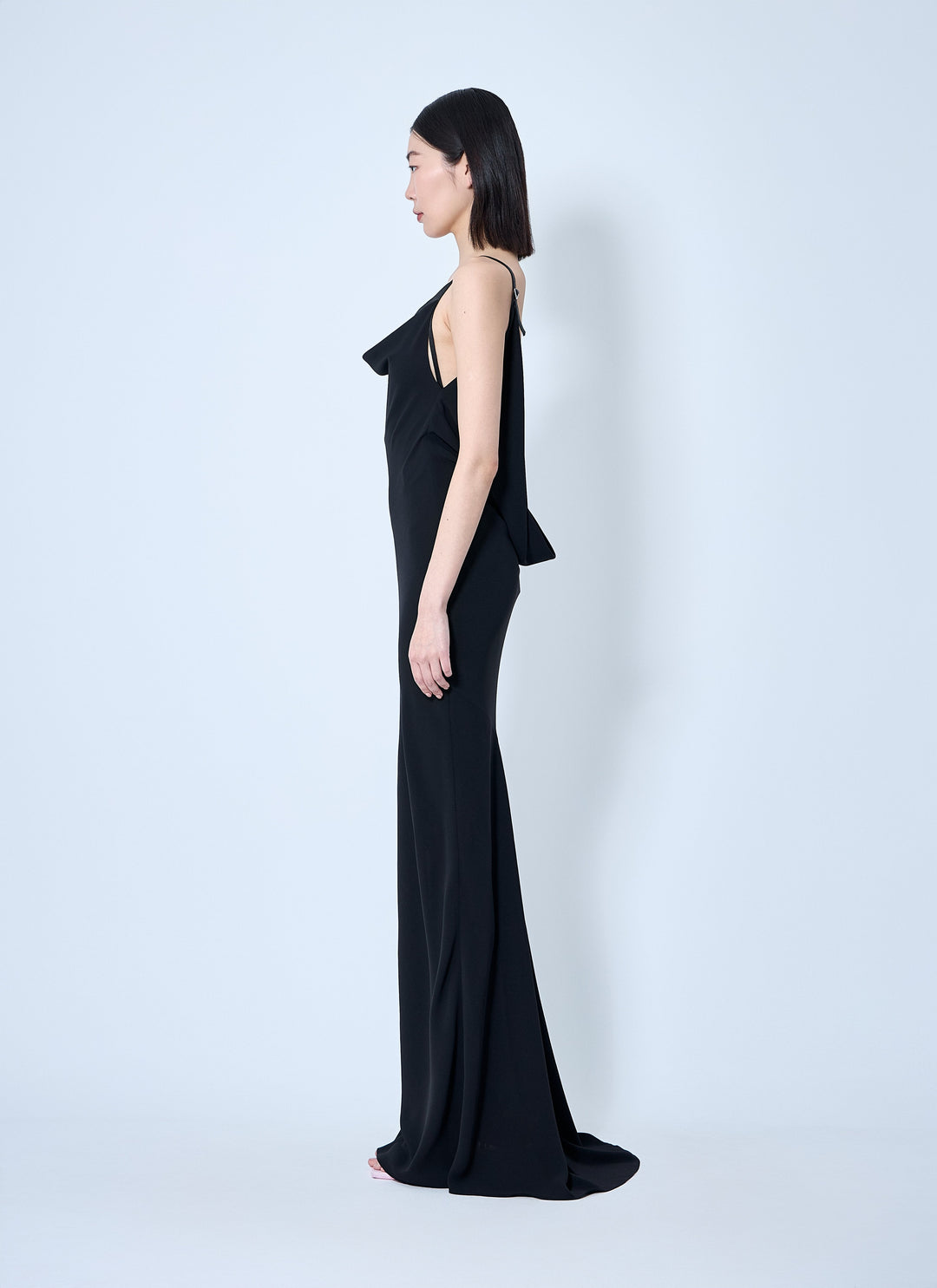 Mugler Women Crepe Maxi Dress