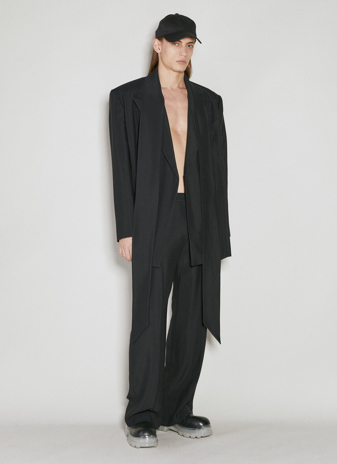 Mugler Women Cut-Out Tailored Pants