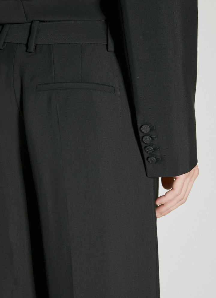 Mugler Women Cut-Out Tailored Pants