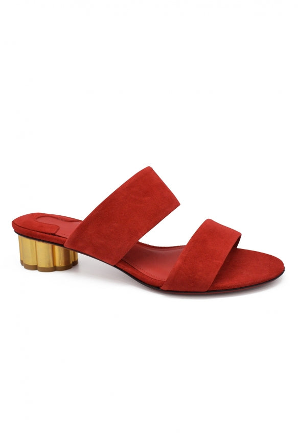 Salvatore Ferragamo Women Suede Mules