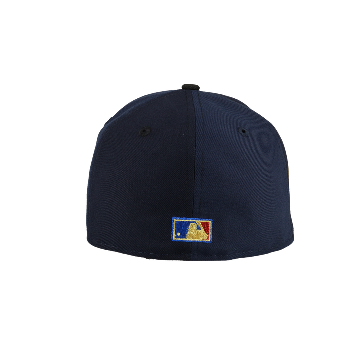 New York Yankees Navy Pinwheel 1962 World Series Patch 59Fifty Fitted Hat