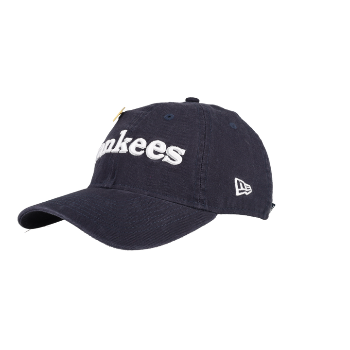 New York Yankees New Era 9Twenty Dad Hat (Navy Script)