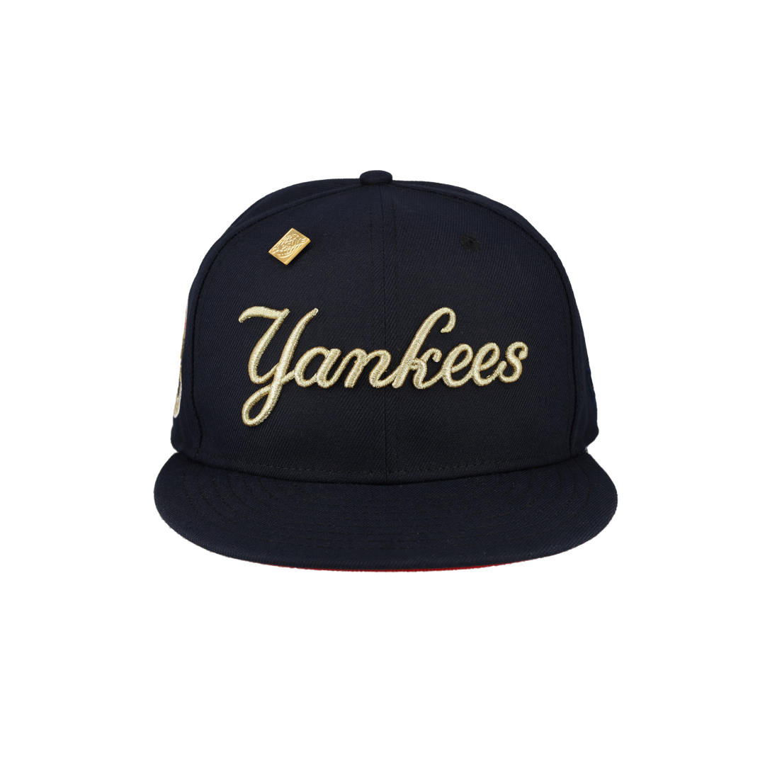 New York Yankees Script Logo 1962 World Series Patch 59Fifty Fitted Hat