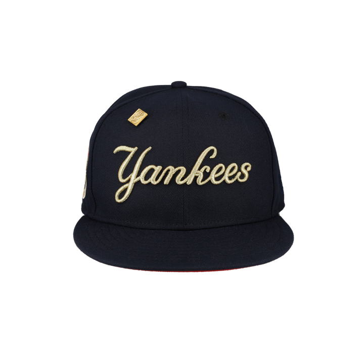 New York Yankees Script Logo 1962 World Series Patch 59Fifty Fitted Hat