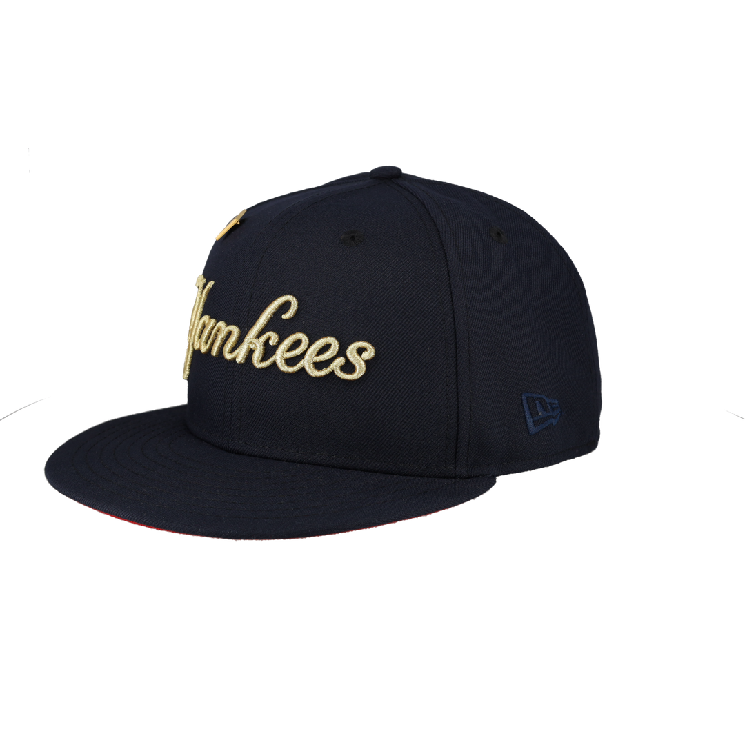 New York Yankees Script Logo 1962 World Series Patch 59Fifty Fitted Hat