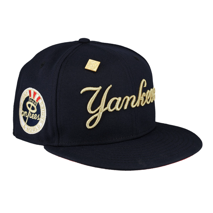 New York Yankees Script Logo 1962 World Series Patch 59Fifty Fitted Hat
