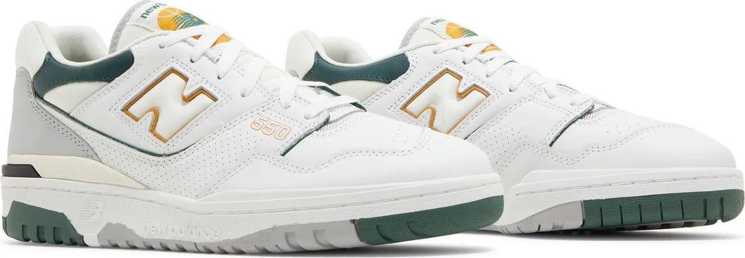 New Balance 550 White Nightwatch Green