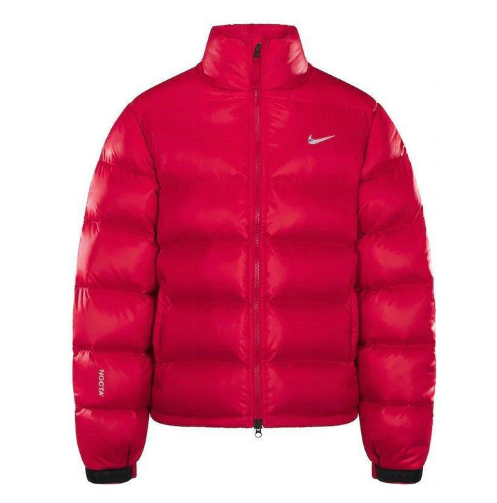 Nike x Drake NOCTA Sunset Puffer Jacket Red