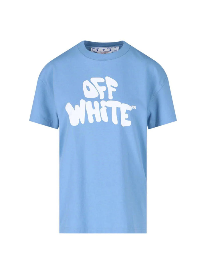 Off-White Sky Blue Logo T-Shirt