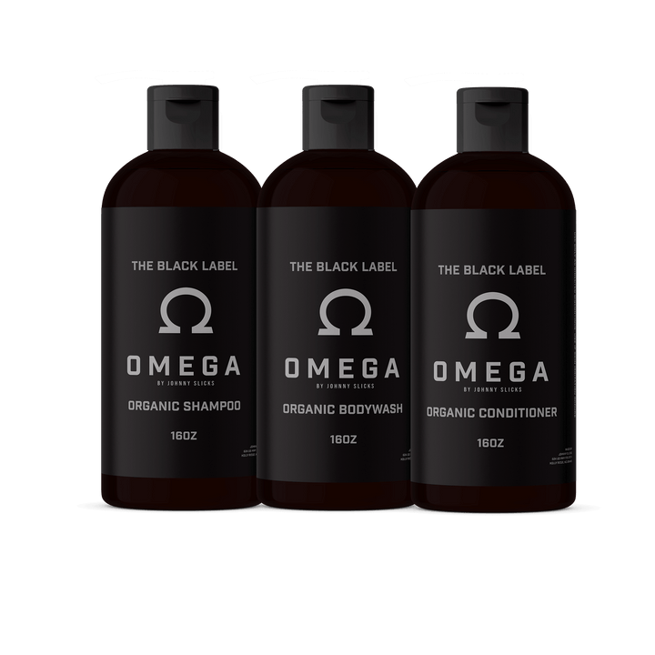 Black Label Shower Set