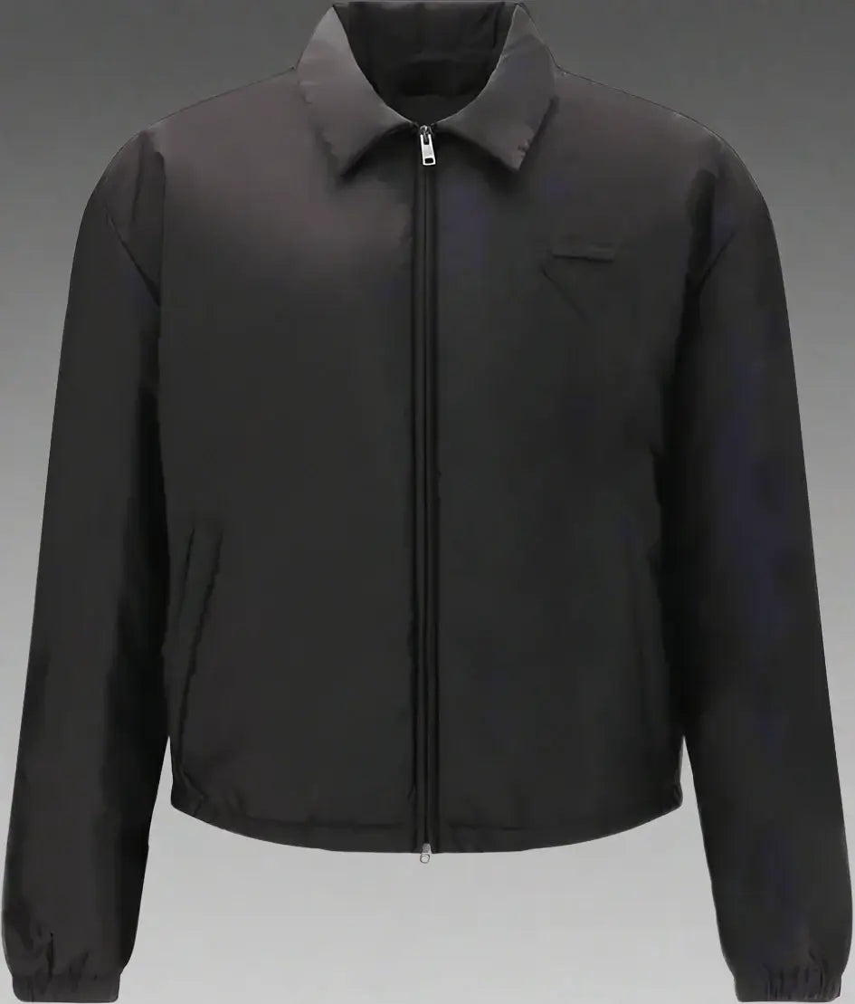 Black jacket on a white background