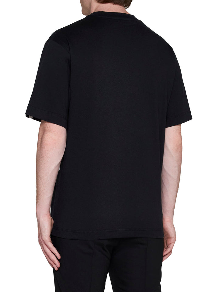 Burberry Men Equestrian Knight Cotton T-Shirt