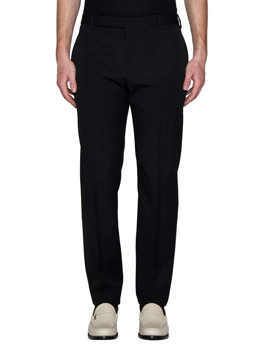 Saint Laurent Men Wool Trousers Saint Laurent