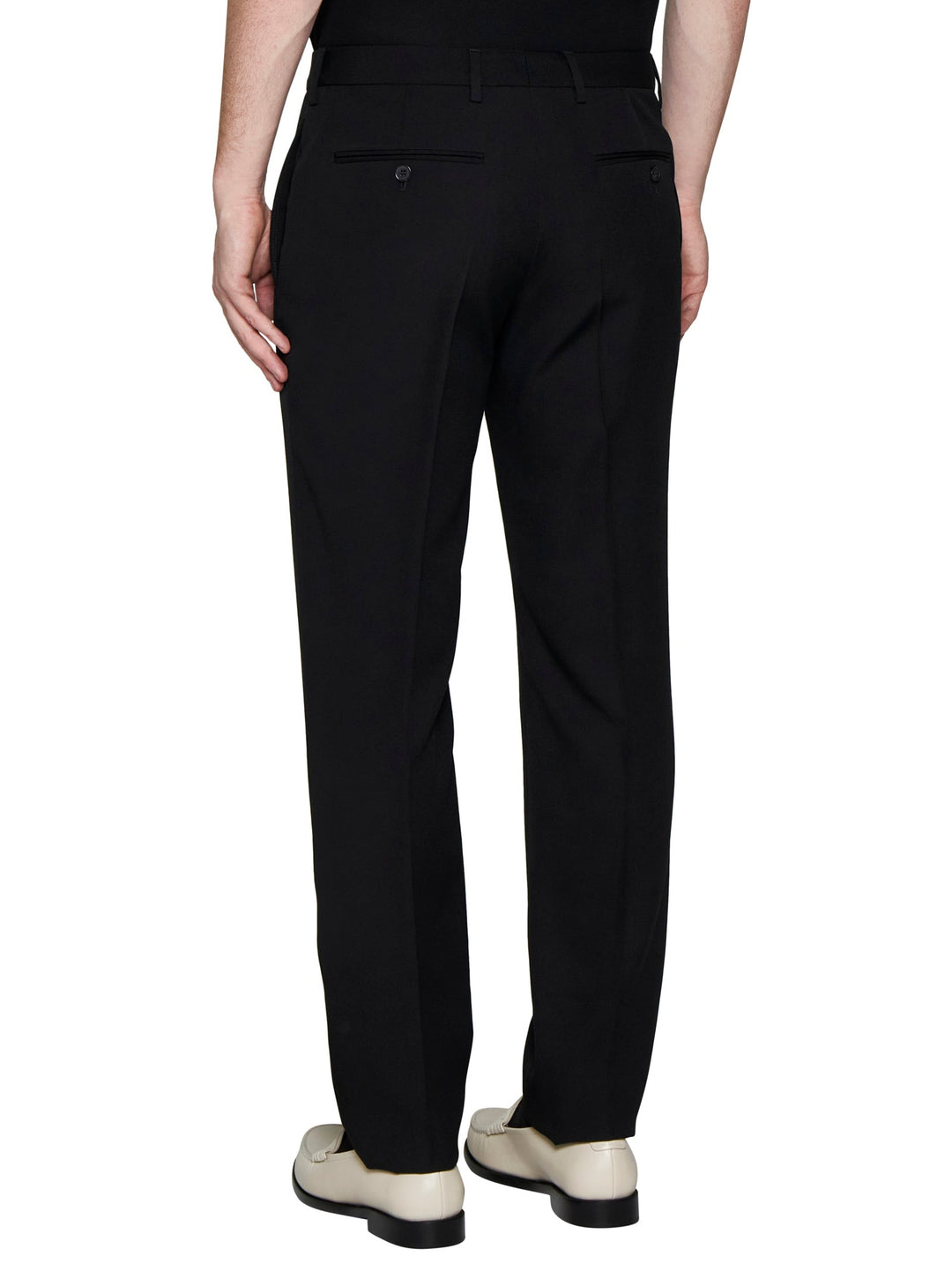 Saint Laurent Men Wool Trousers Saint Laurent