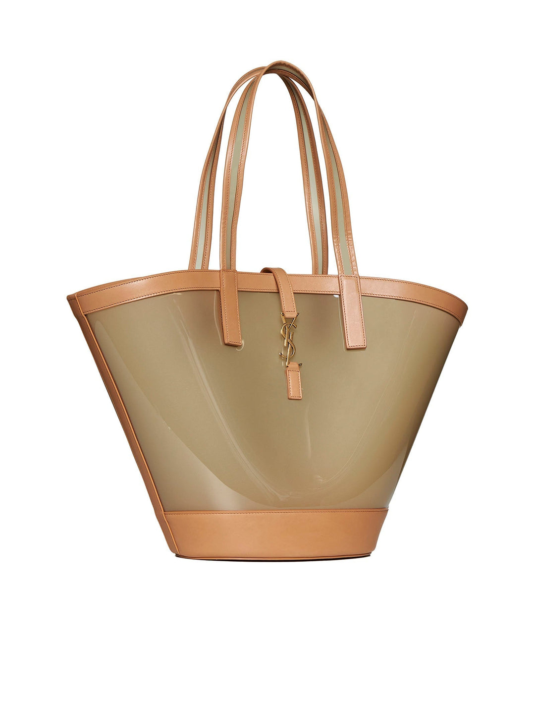 Saint Laurent Women Vinyl Panier Medium Bag