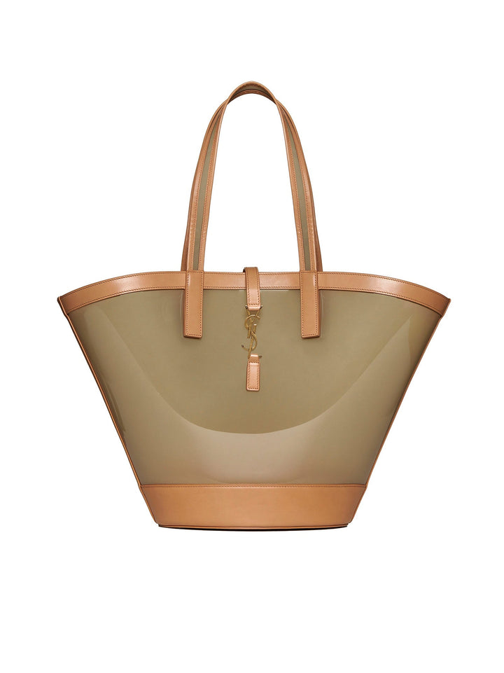 Saint Laurent Women Vinyl Panier Medium Bag