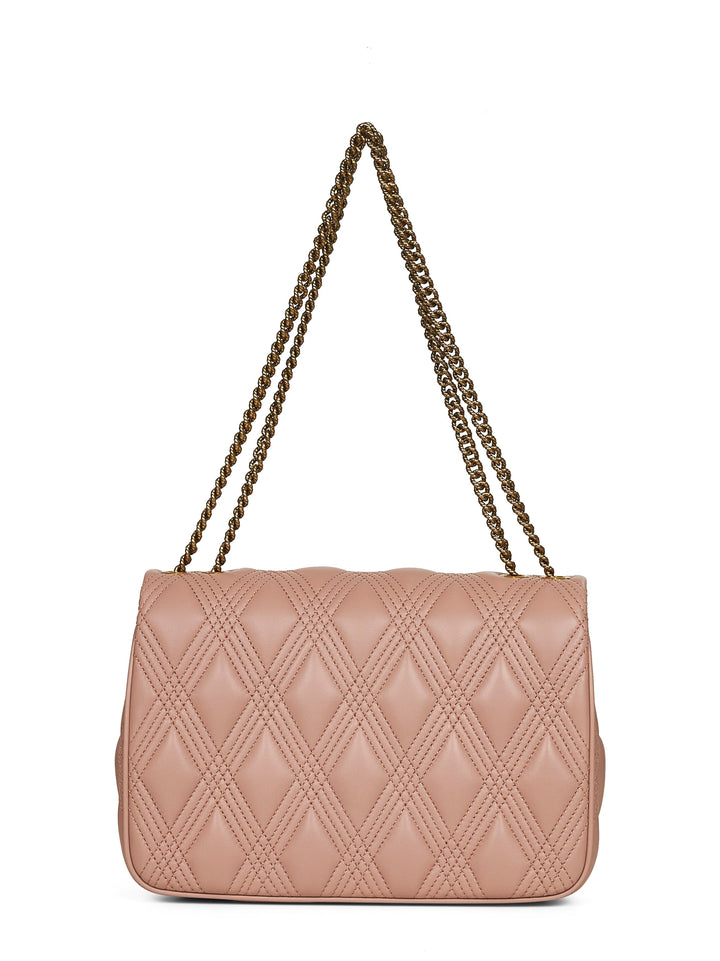 Valentino Garavani Women Pink Large Quiltie 67 Shoulder Bag