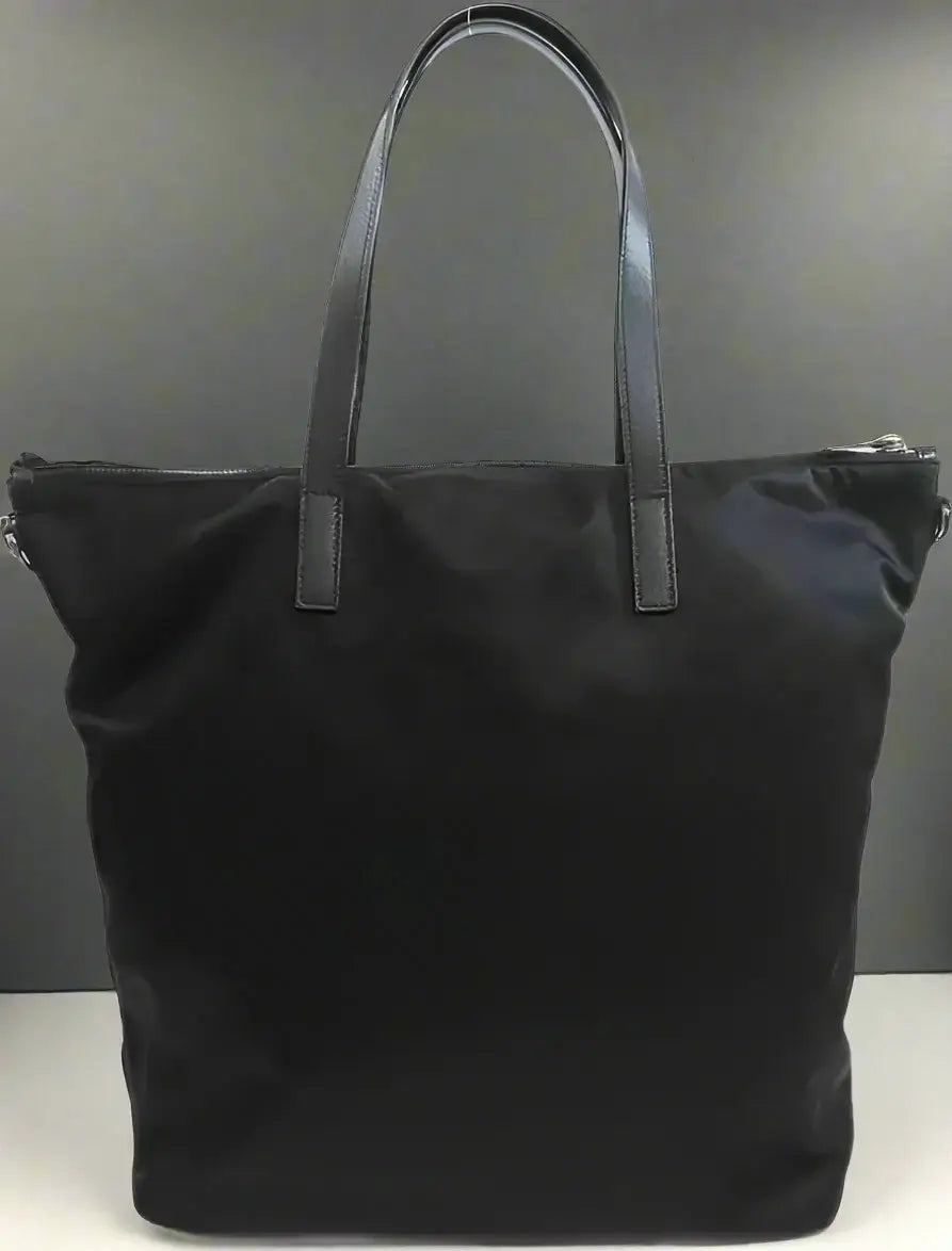 PRADA Pattina black Nylon Tote Bag