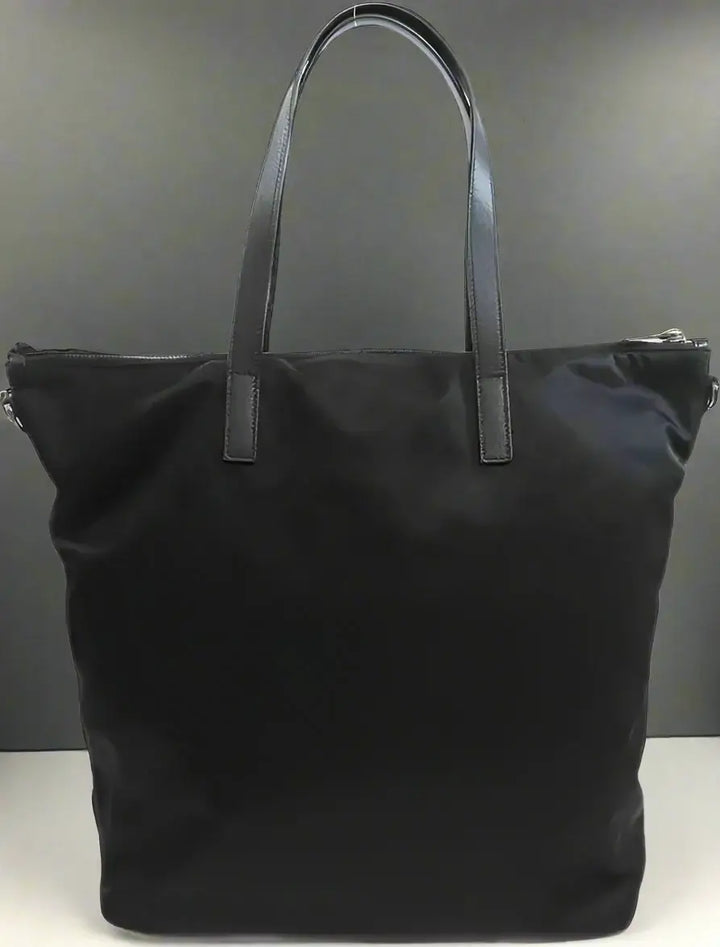 PRADA Pattina black Nylon Tote Bag