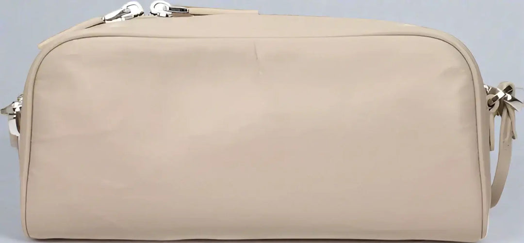 PRADA women's  Beige Leather Crossbody Bag