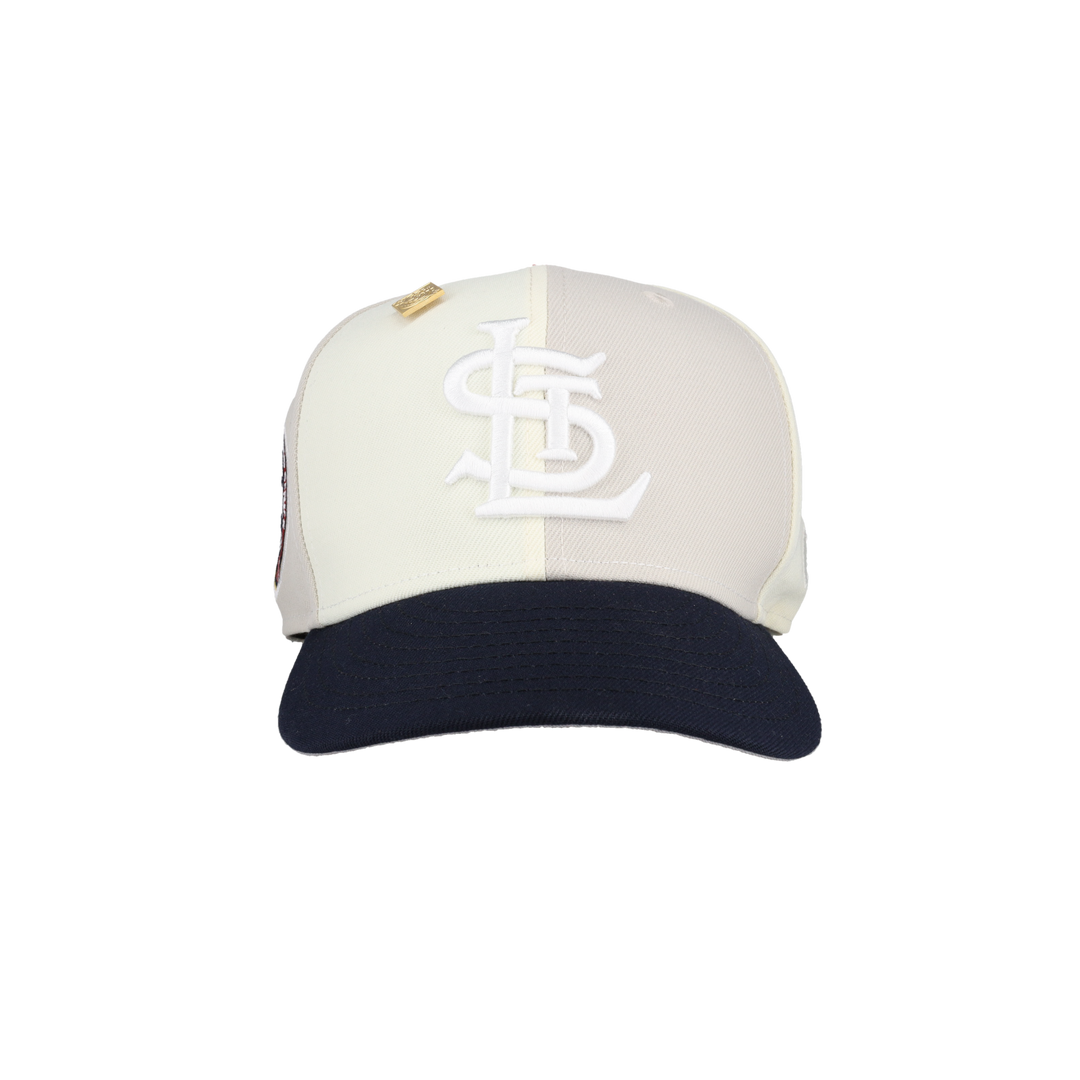 St. Louis Cardinals Chrome Stone Pinwheel Collection 1944 World Series Fitted Hat