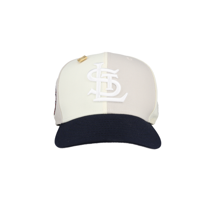 St. Louis Cardinals Chrome Stone Pinwheel Collection 1944 World Series Fitted Hat