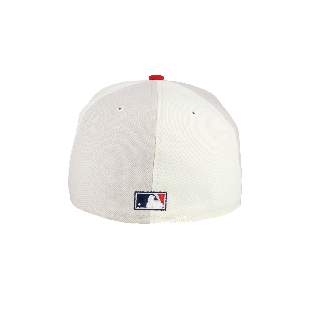 St. Louis Cardinals Chrome Stone Pinwheel Collection 1944 World Series Fitted Hat