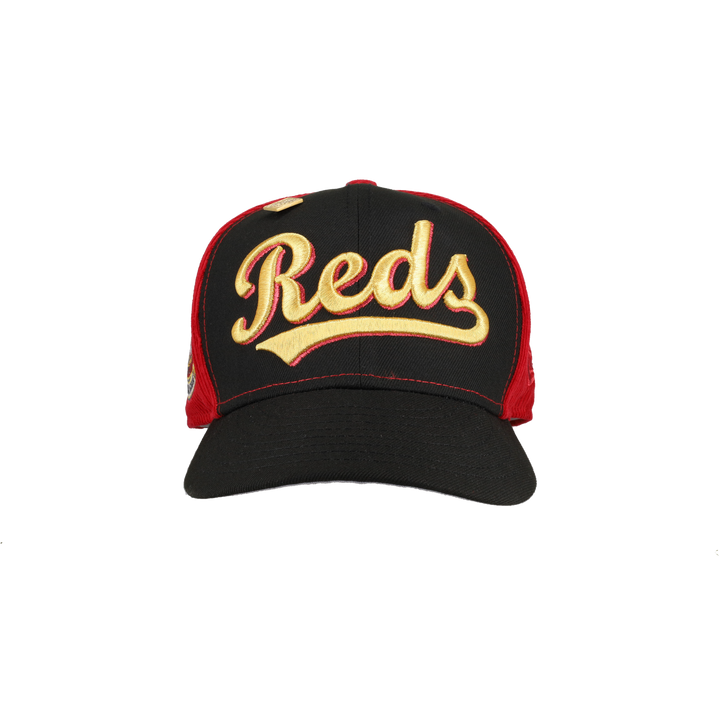 Cincinnati Reds Pinwheel 1970 All Star Game Patch 59Fifty Fitted Hat
