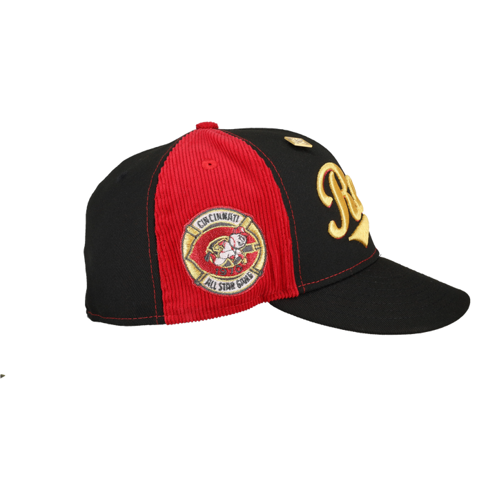 Cincinnati Reds Pinwheel 1970 All Star Game Patch 59Fifty Fitted Hat