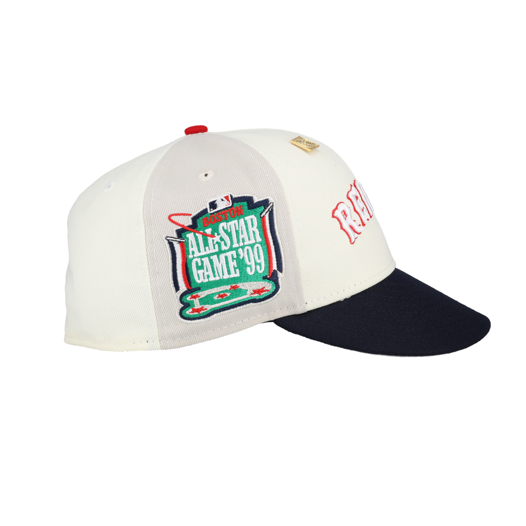 Boston Red Sox Chrome Stone Pinwheel Collection 1999 All Star Game Fitted Hat