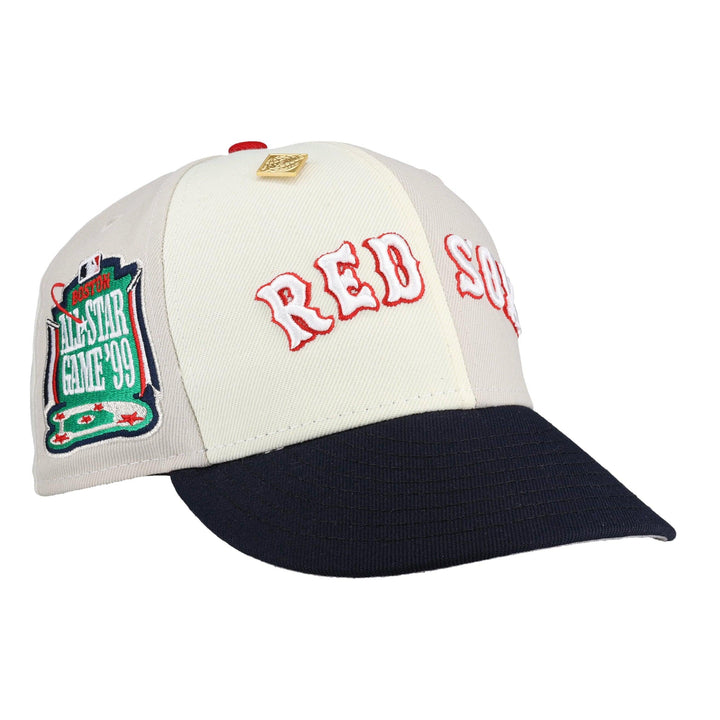 Boston Red Sox Chrome Stone Pinwheel Collection 1999 All Star Game Fitted Hat
