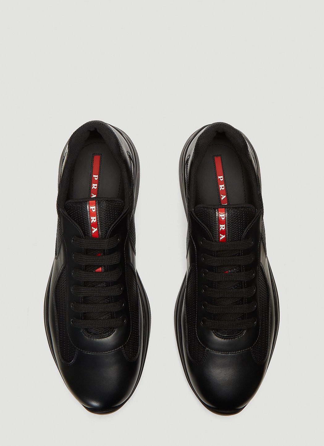Prada Men America’S Cup Lace-Up Sneakers