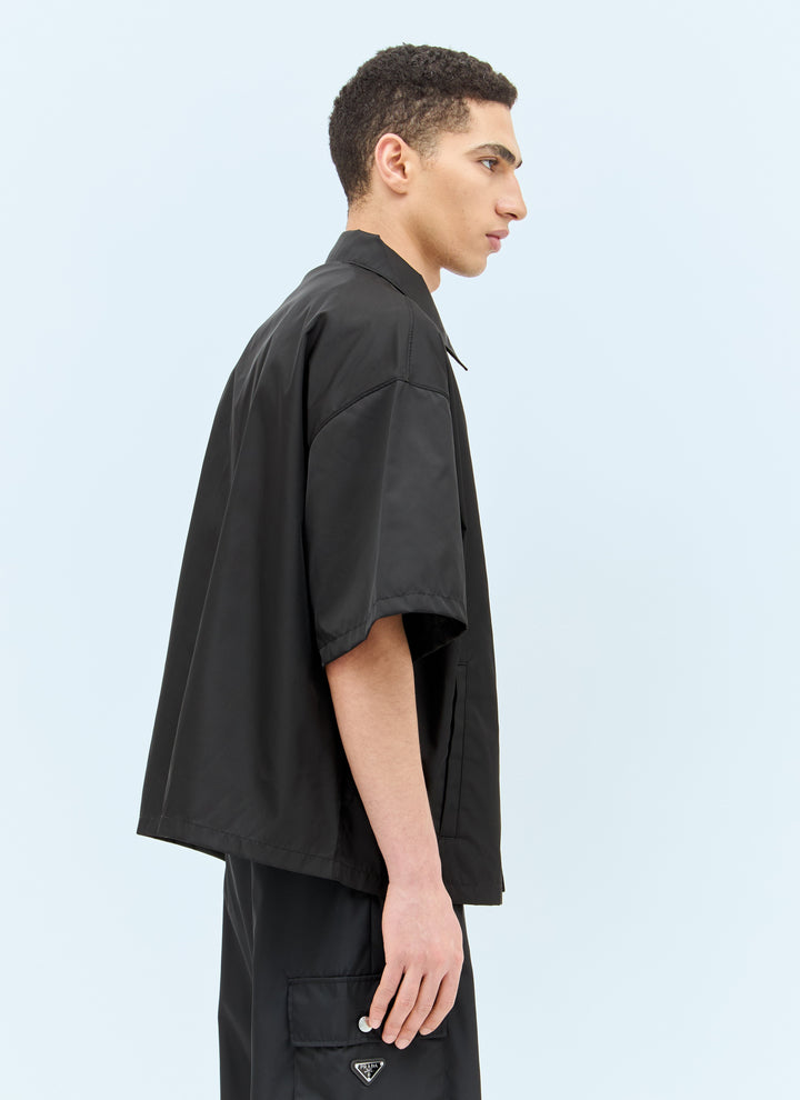 Prada Men Re-Nylon Short Sleeved Shirt
