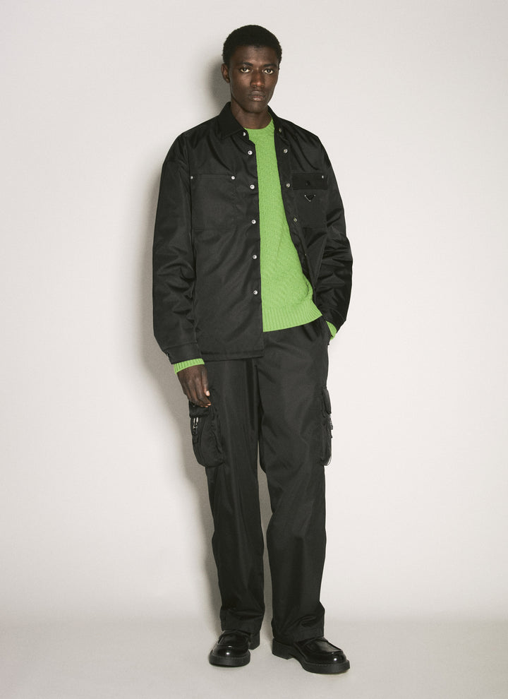 Prada Men Wool-And-Cashmere-Blend Sweater