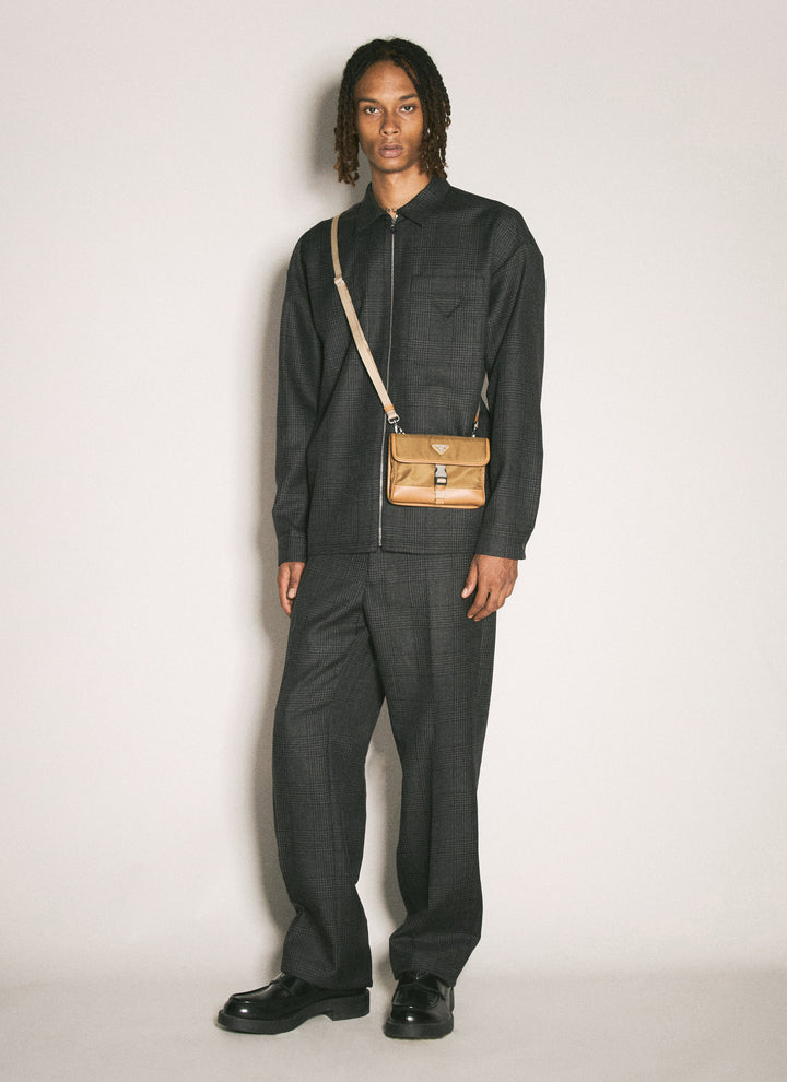 Prada Men Wool Tailored Pants