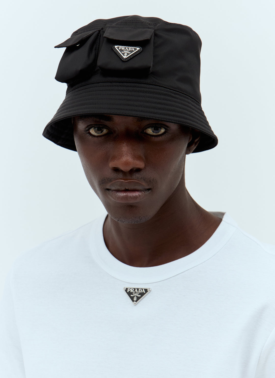 Prada Men Re-Nylon Bucket Hat