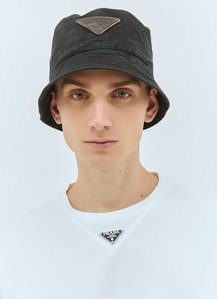 Prada Men Cotton Bucket Hat