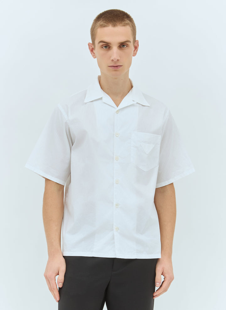 Prada Men Striped Short-Sleeve Shirt