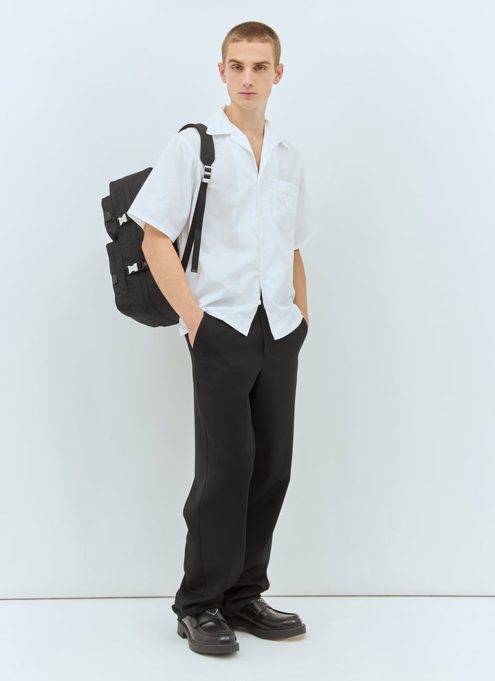 Prada Men Striped Short-Sleeve Shirt