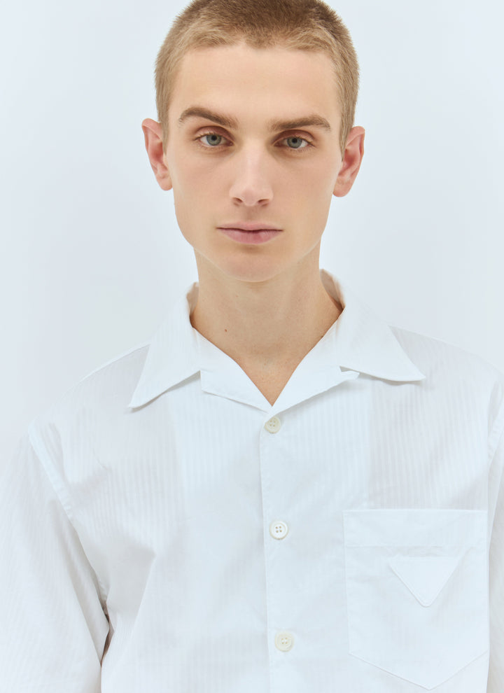 Prada Men Striped Short-Sleeve Shirt