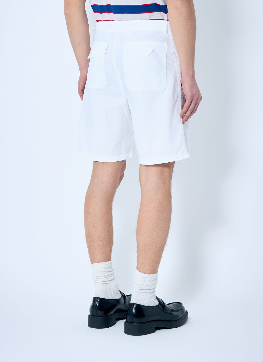 Prada Men Oxford Shorts