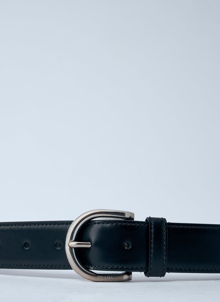 Prada Men Leather Belt